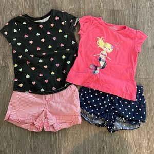 4T warm weather play sets